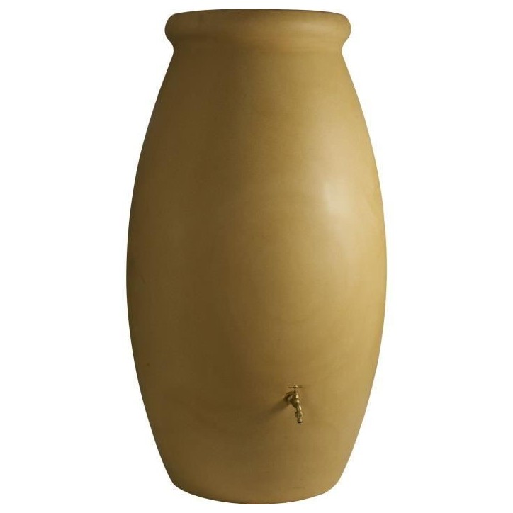 Récupérateur d'eau Jarre roto moulé - BELLI - 1000 L - Beige