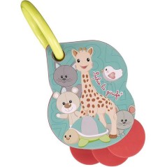 Imagier - SOPHIE LA GIRAFE - Numerogolo - Cartes a chiffres - Couleurs vives - Anneau ouvrant