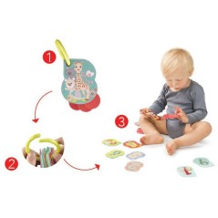 Imagier - SOPHIE LA GIRAFE - Numerogolo - Cartes a chiffres - Couleurs