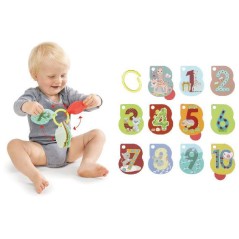 Imagier - SOPHIE LA GIRAFE - Numerogolo - Cartes a chiffres - Couleurs