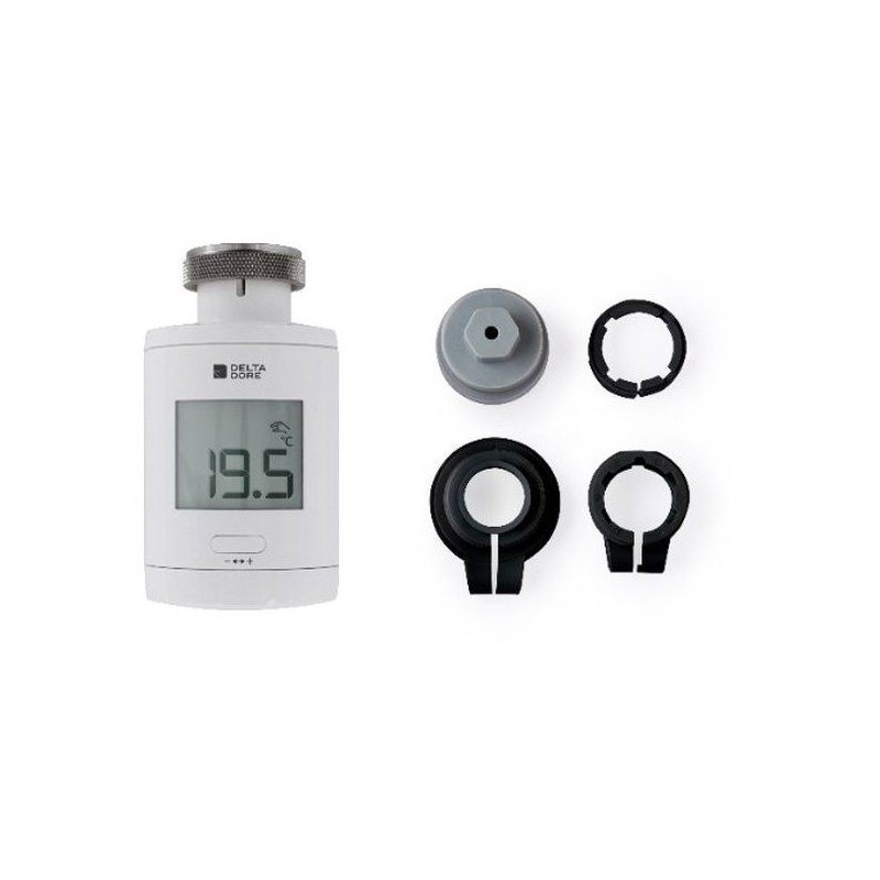Tete Thermostatique TRV 1.0 et adaptateurs - Delta Dore - TRV 1.0 Adap