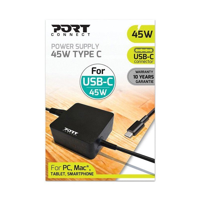 PORT Connect Alimentation secteur PC Mac tablette & smartphone TYPE US