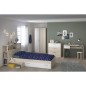PARISOT Chambre enfant complete - Tete de lit + lit + commode + armoire + bureau - contemporain - Décor acacia clair et blanc - PARISOT Chambre enfant complete - Tete de lit + lit + commode + armoire + bureau - contemporain - Décor acacia clair et blanc -