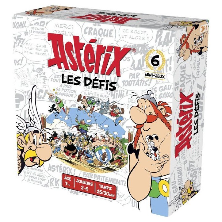 ASTERIX - LES DEFIS - Jeu de société - TOPI GAMES - 2 a 6 joueurs - Des 7 ans ASTERIX - LES DEFIS - Jeu de société - TOPI GAMES - 2 a 6 joueurs - Des 7 ans