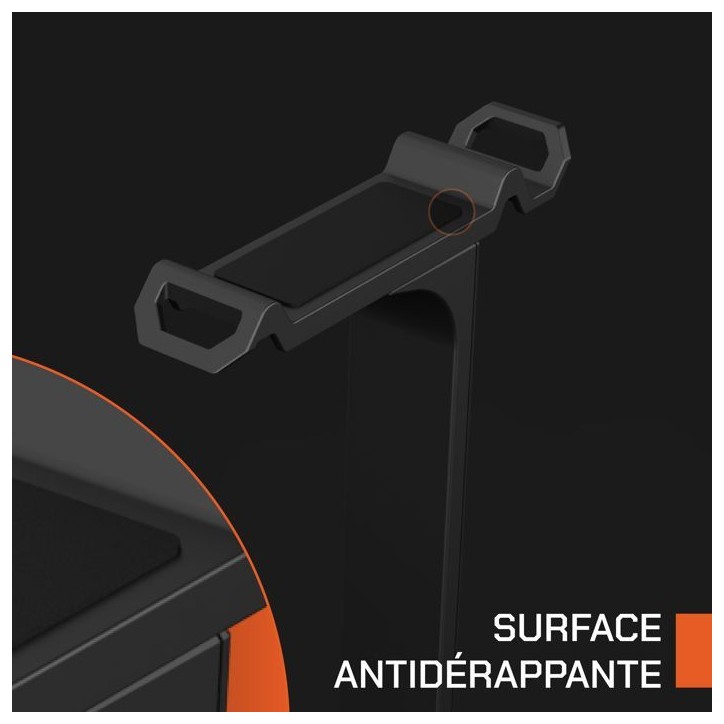 Support de casque gaming - NOVA GAMING - Hydra - Support universel - LED RGB - Noir Support de casque gaming - NOVA GAMING - Hydra - Support universel - LED RGB - Noir
