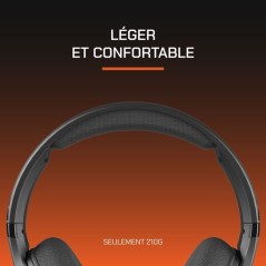 Casque gamer filaire - NOVA GAMING - Borealis - Micro amovible - LED R