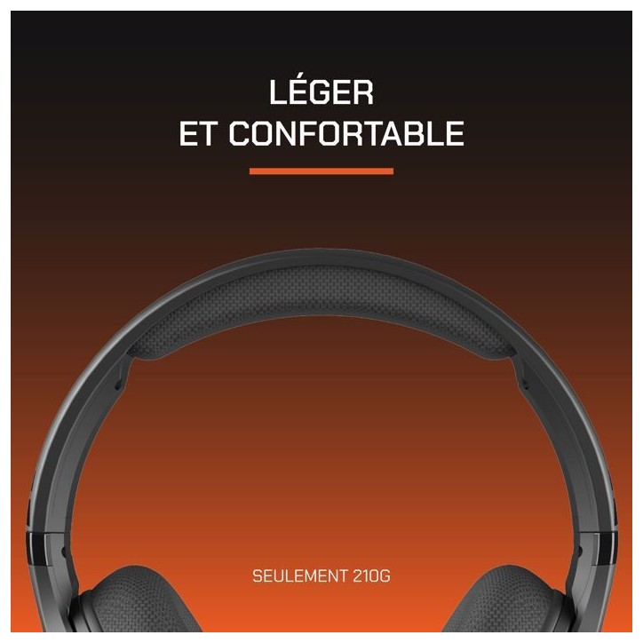 Casque gamer filaire - NOVA GAMING - Borealis - Micro amovible - LED RBG - Noir Casque gamer filaire - NOVA GAMING - Borealis - Micro amovible - LED RBG - Noir