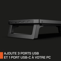 Réhausseur d'écran - NOVA GAMING - Celestium - Hub intégré - LED R