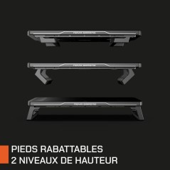 Réhausseur d'écran - NOVA GAMING - Celestium - Hub intégré - LED R