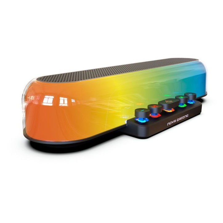 Barre de son gaming - NOVA GAMING - Ursae - LED RGB - Noir Barre de son gaming - NOVA GAMING - Ursae - LED RGB - Noir