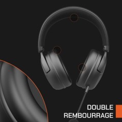 Casque gamer sans fil - NOVA GAMING - Atlas - Micro amovible - LED RGB