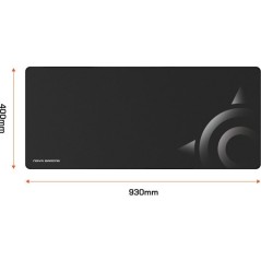 Tapis de souris XL - NOVA GAMING - Apollon - Noir