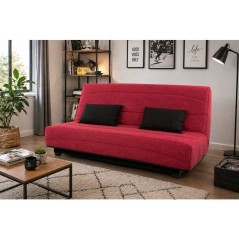Canapé convertible clic-clac SIMMONS - Couchage régulier - 3 places