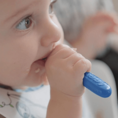 Lot de 3 premieres cuilleres bébé - NUBY - Silicone - Des 6 mois - B