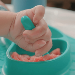 Lot de 3 premieres cuilleres bébé - NUBY - Silicone - Des 6 mois - R