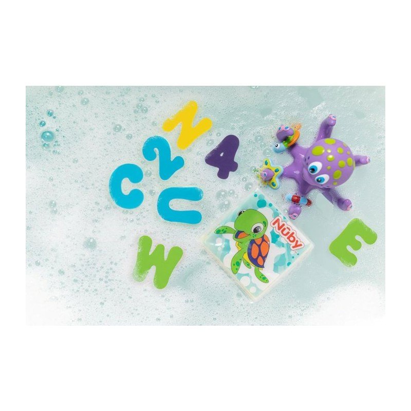 Lettres et chiffres en mousse - NUBY - Pour le bain - Des 12 mois - Mu