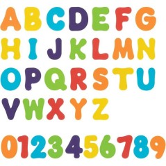 Lettres et chiffres en mousse - NUBY - Pour le bain - Des 12 mois - Mu