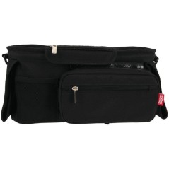 Organisateur de poussette Deluxe - NUBY - Pochette amovible - Noir