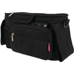 Organisateur de poussette Deluxe - NUBY - Pochette amovible - Noir