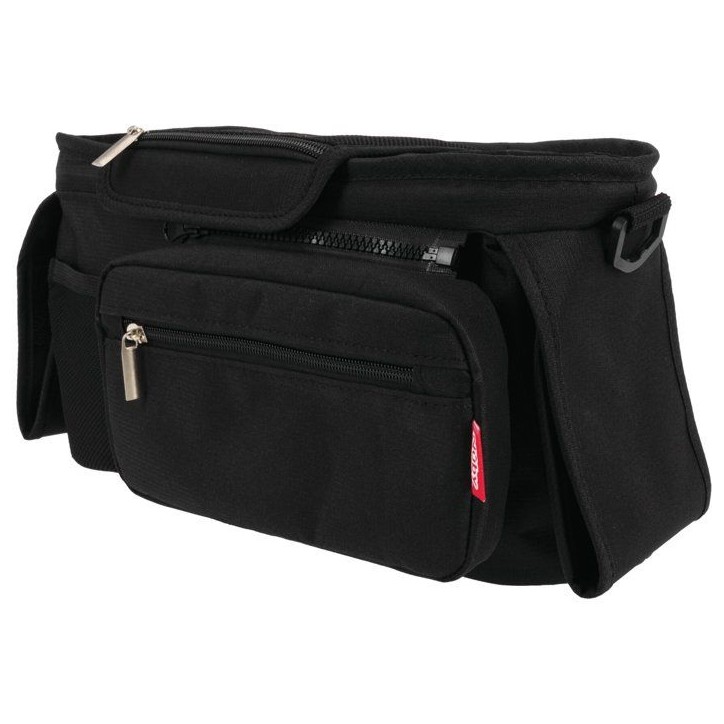 Organisateur de poussette Deluxe - NUBY - Pochette amovible - Noir Organisateur de poussette Deluxe - NUBY - Pochette amovible - Noir