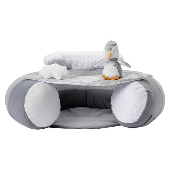 Siege gonflable - NUBY - Sit & Play au sol - Plateau amovible - Des 6 mois - Gris Siege gonflable - NUBY - Sit & Play au sol - Plateau amovible - Des 6 mois - Gris