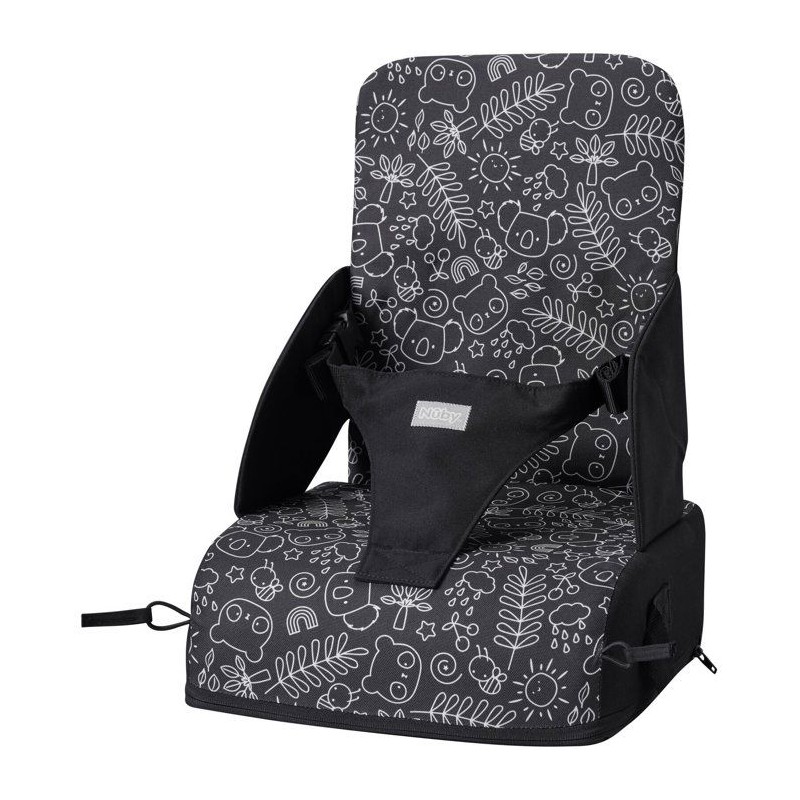 Siege réhausseur enfants - NUBY - Panda - Pliable - Mousse - Impermé