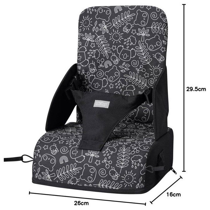 Siege réhausseur enfants - NUBY - Panda - Pliable - Mousse - Imperméable - Des 6 mois Siege réhausseur enfants - NUBY - Panda - Pliable - Mousse - Imperméable - Des 6 mois