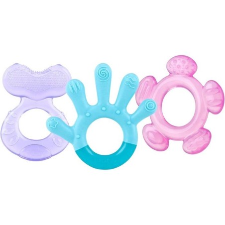Anneaux de dentition 3 étapes - NUBY - 3 Step Teether - Compatible av