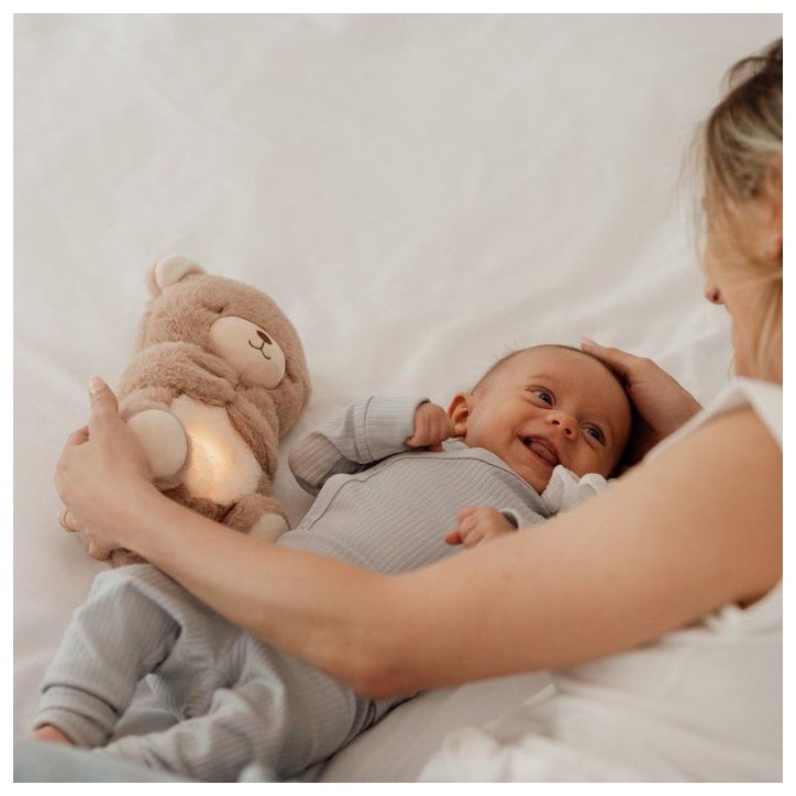 Mon doudou apaisant - NUBY - Ours - Beige