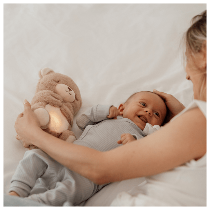 Mon doudou apaisant - NUBY - Ours - Beige