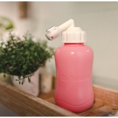 Bidet portable post partum - Douche intime - NUBY - Santé Maternelle - Avec Sac de Rangement - Rose