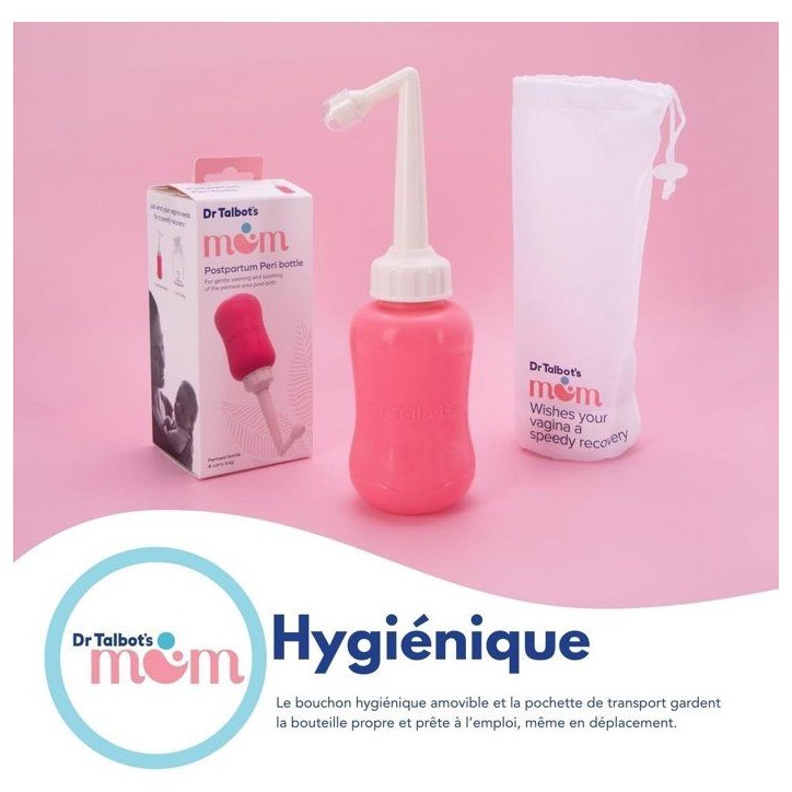 Bidet portable post partum - Douche intime - NUBY - Santé Maternelle - Avec Sac de Rangement - Rose Bidet portable post partum - Douche intime - NUBY - Santé Maternelle - Avec Sac de Rangement - Rose