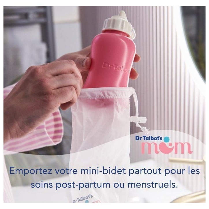 Bidet portable post partum - Douche intime - NUBY - Santé Maternelle - Avec Sac de Rangement - Rose Bidet portable post partum - Douche intime - NUBY - Santé Maternelle - Avec Sac de Rangement - Rose