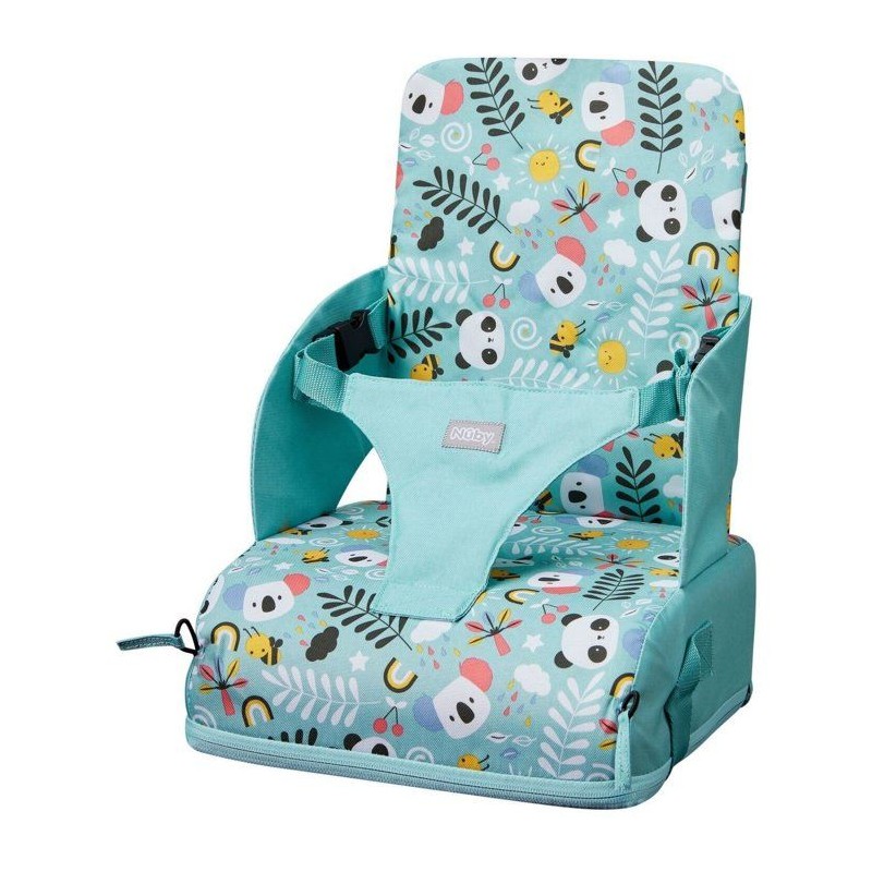Siege réhausseur enfants - NUBY - Panda - Pliable - Mousse - Impermé