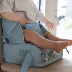 Siege réhausseur enfants - NUBY - Panda - Pliable - Mousse - Impermé