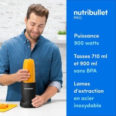 Blender - NUTRIBULLET - Pro - NB907MAB - Noir