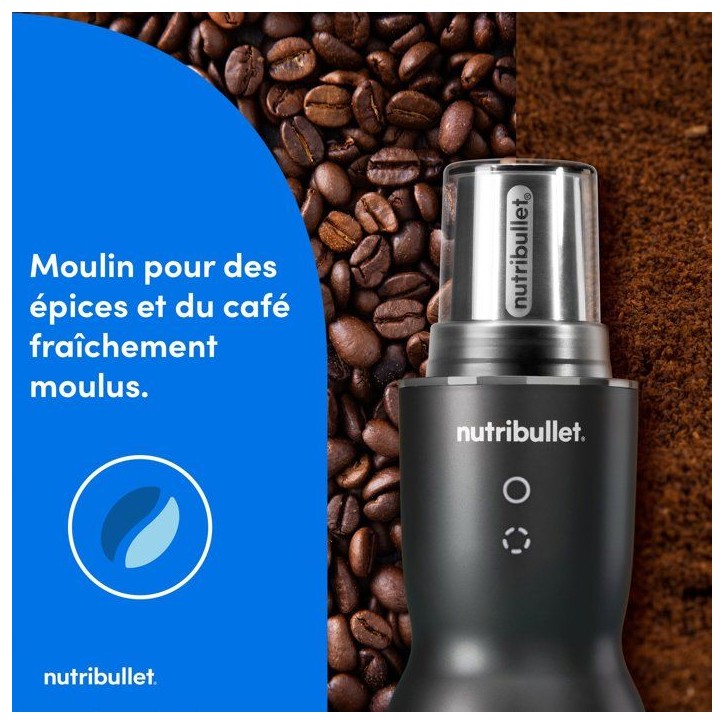 Blender - NUTRIBULLET - Ultra Plus + - NB1224DG - Gris