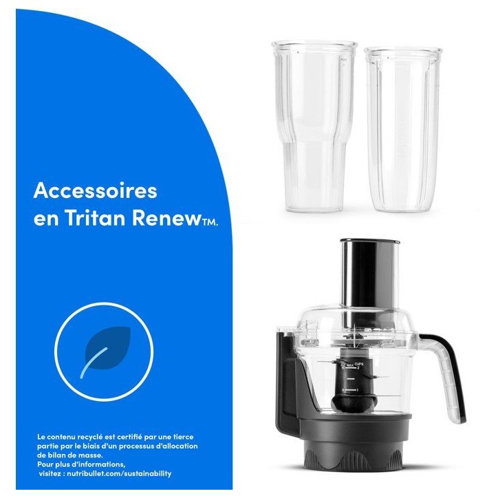 Blender - NUTRIBULLET - Ultra Plus + - NB1224DG - Gris