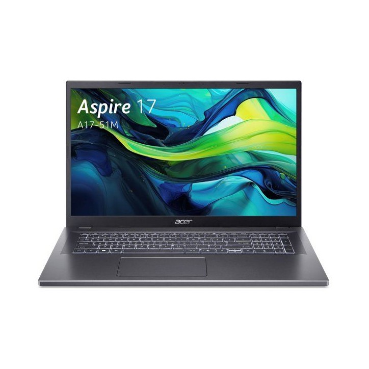 PC Portable ACER Aspire 17 : Win 11 - 17.3 FHD IPS - Intel Core 5 120U - RAM 16Go - 512Go SSD PC Portable ACER Aspire 17 : Win 11 - 17.3 FHD IPS - Intel Core 5 120U - RAM 16Go - 512Go SSD