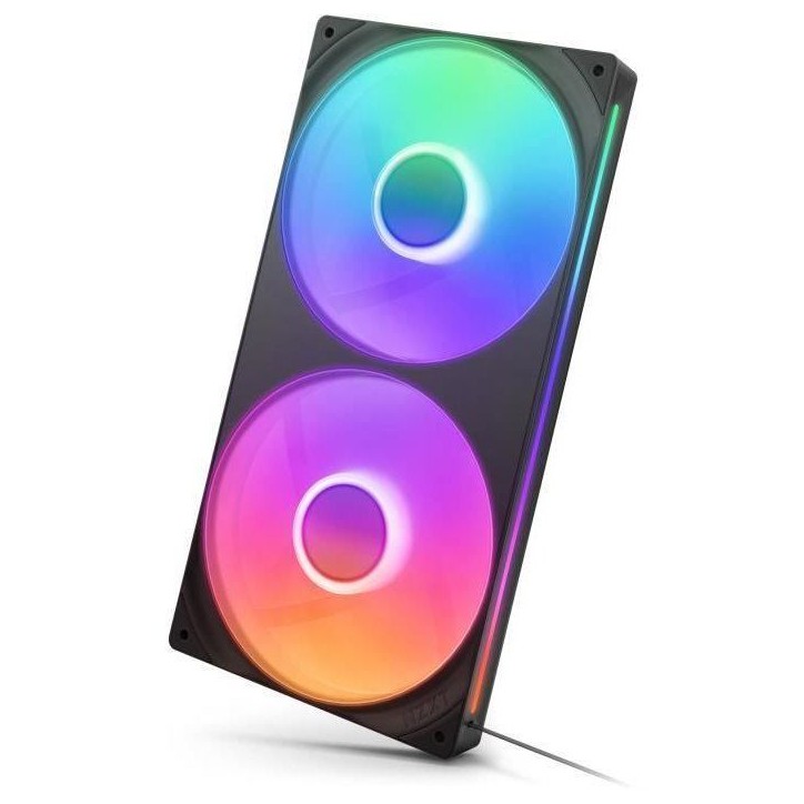 Ventilateur PC - NZXT - F280RGB Core a cadre unique (RF-U28HF-B1) - Ø 280 mm Ventilateur PC - NZXT - F280RGB Core a cadre unique (RF-U28HF-B1) - Ø 280 mm