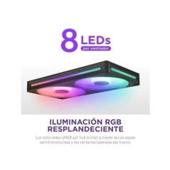 Ventilateur PC - NZXT - F280RGB Core a cadre unique (RF-U28HF-B1) - Ø