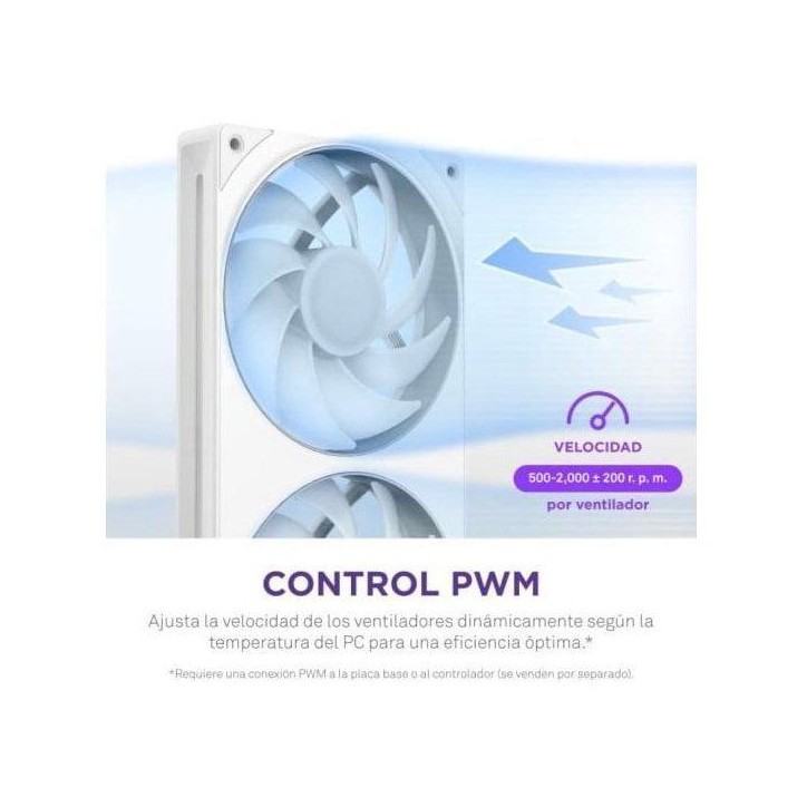 Ventilateur PC - NZXT - F280RGB Core a cadre unique (RF-U28HF-B1) - Ø 280 mm Ventilateur PC - NZXT - F280RGB Core a cadre unique (RF-U28HF-B1) - Ø 280 mm