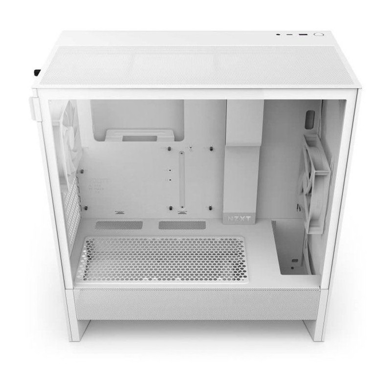 Boitier moyen-tour compact ATX - NZXT - CC-H52FW-01 - H5 Flow - Blanc