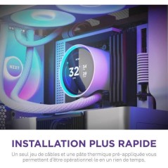 Watercooling - NZXT - RL-KR36E-W2 - Kraken Elite 360 RGB - Écran 2.72