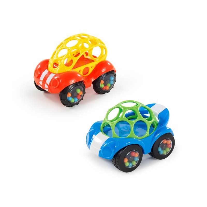 Bright Starts Jouet d'éveil Oball™Une Petite Voiture Rattle & Roll