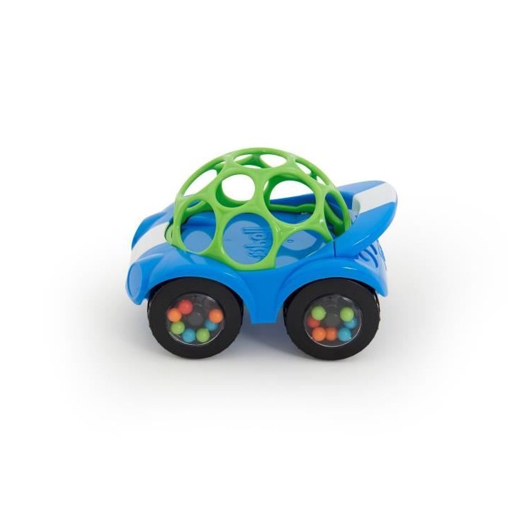 Bright Starts Jouet d'éveil Oball™Une Petite Voiture Rattle & Roll™ - développe la motricité - modele aléatoire Bright Starts Jouet d'éveil Oball™Une Petite Voiture Rattle & Roll™ - développe la motricité - modele aléatoire