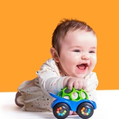 Bright Starts Jouet d'éveil Oball™Une Petite Voiture Rattle & Roll