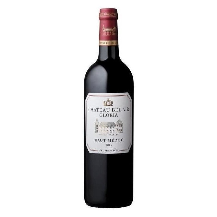 Château Bel Air Gloria 2016 Haut Médoc Cru Bourgeois- Vin rouge de Bordeaux
