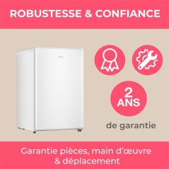 Congélateur armoire - OCEANIC - OCEACUF90W3 - 90 L - 3 tiroirs - Low