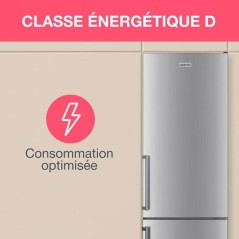 Réfrigérateur combiné - OCEANIC - OCEAFC262STDS - 262 L - Classe D